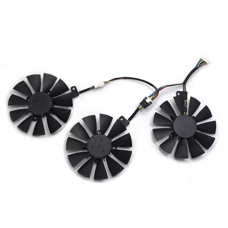 inRobert 87mm T129215SU Graphics Card Cooling Fan for ASUS Strix GTX980Ti/R9390/RX480/RX580 Video Card Cooler (Fan-3pcs) - Image 4
